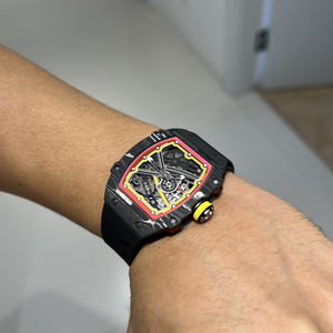 Reloj de Pulsera para Hombre, Modelo 6702, 7.8mm Ultrafino, de Fibra de Carbono, Deportivo, de Lujo, Moda 2026, Superventas - Product Image 5