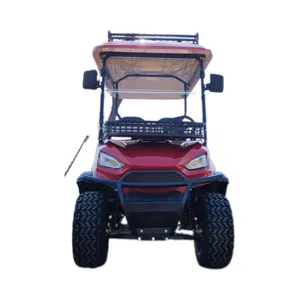 Seating Comfort 4 Wheel 4 Seater Sightseeing Bus Electric 32 Km/H 4 Passenger Electric Golf Cart