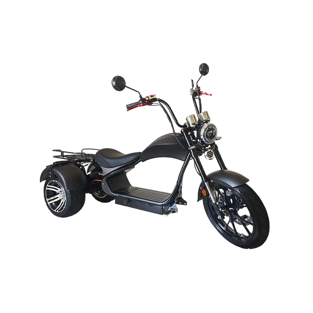 72V E Chopper Three Wheel Powerful Adult Electric Scooters Self Balancing Factory Custom Cheap Price