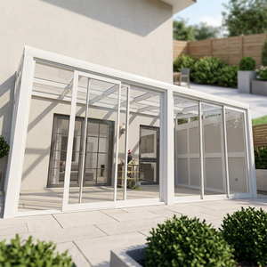 Puerta Corredera de Aluminio con Recubrimiento en Polvo, Clásica, de Lujo, Moderna, Ecológica, Resistente al Agua, a la Putrefacción y a los Roedores, 6x3 - Product Image 2