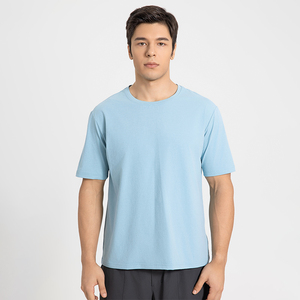 Người Đàn Ông Của Ngắn Tay Áo Nhanh Chóng Khô Hoạt Động Crew Neck T Áo Sơ Mi Thể Thao Chạy Tập Thể Dục Thể Thao TEE Tops Độ Ẩm Wicking Phòng Tập Thể Dục Quần Áo - Product Image 6