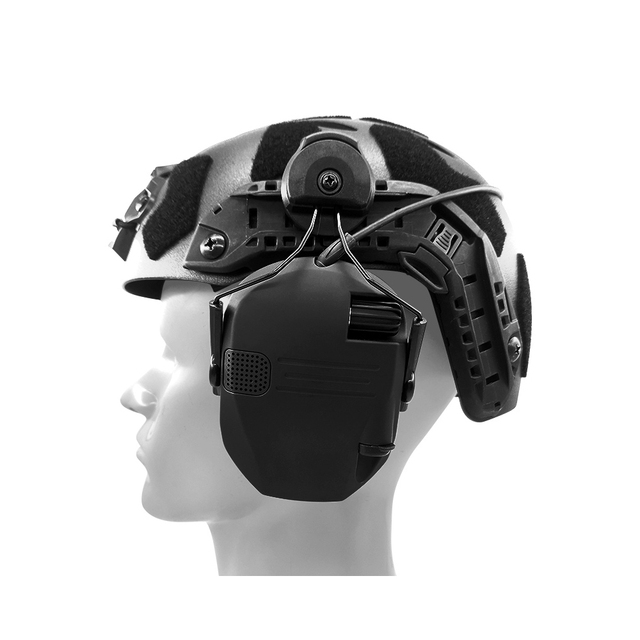 ARC Adapter/Tactical Helmet Rail Suspension Headset Support BR03EM025 Foldable Eco-friendly Alloy/Nylon Outdoor Use