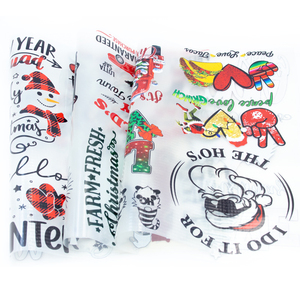 Parches Termoadhesivos Navideños al por Mayor <span class=keywords><strong>para</strong></span> Camisetas, Vinilo Plastisol, Película Transparente, Transferencias <span class=keywords><strong>de</strong></span> Serigrafía, Pegatinas <span class=keywords><strong>para</strong></span> <span class=keywords><strong>Ropa</strong></span> - Product Image 1