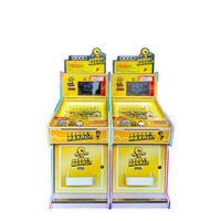Machine de jeu de flipper intelligente à monnayeur avec lanceur de billes et effets sonores interactifs pour parcs d'attractions à fort trafic