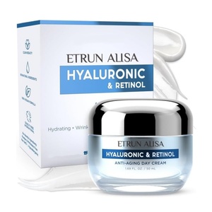 Crème <span class=keywords><strong>hydratante</strong></span> pour le visage à l'acide hyaluronique, testée par des dermatologues, crème anti-âge au rétinol pour les taches brunes et les ridules - Product Image 1