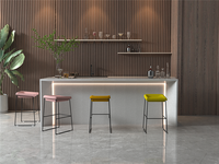 Chaises de Bar en tissu de style classique, repose-tout, moderne, pour loisirs