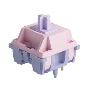 Akko פינגווין ורוד שקט ליניארי מישוש 5 פינים מקשים מכני - Product Image 1