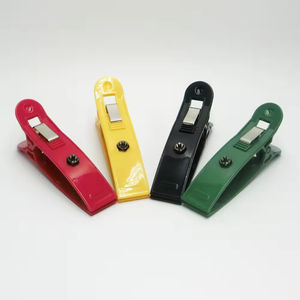 Pinces pour membres adultes mâles/femelles, électrodes plaquées nickel, adaptateur 3 mm/4 mm, 4 pièces/boîte pour appareils ECG - Product Image 4