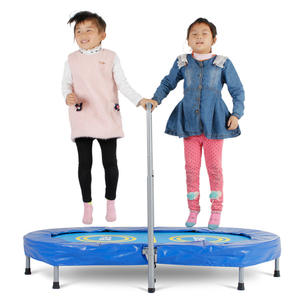 Offre Spéciale Trampolines de saut pliables avec guidon Adultes Enfants Fabricant de <span class=keywords><strong>trampoline</strong></span> pour enfant Trampolim d'entraînement intérieur - Product Image 3