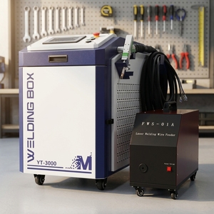 Machine de soudage laser multifonctionnelle 5-en-1 de haute qualité 1500W-3000W pour la réparation de batteries au lithium, portable et intégrée, fournie directement par l'usine - Product Image 1