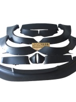 Nouveau kit carrosserie large Xin Wei pour M3 LB E92 E93 – Spoilers avant/arrière, aileron arrière en fibre de carbone, jupes latérales, ailes avant à visser