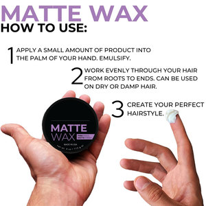 Soins capillaires pour hommes Produits de coiffure <span class=keywords><strong>Cire</strong></span> <span class=keywords><strong>mate</strong></span> Parfum durable <span class=keywords><strong>Cire</strong></span> pour cheveux Crème de boue pour cheveux Tenue ferme Fini mat - Product Image 4