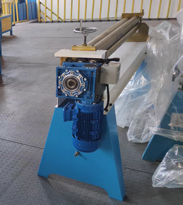 آلة لف الصفائح اليدوية من الفولاذ المقاوم للصدأ، آلة لف الألواح من الشركة المصنعة وينيينغ بمحرك 1.5 كيلو واط - Product Image 2