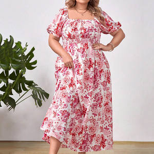 Robes de conception tribale polynésienne de livraison directe personnalisée robes personnalisées à motif d'île du Pacifique avec conception d'épaule libre et de volants - Product Image 1