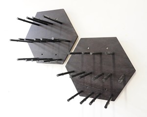 Migliore qualità Made In Italy Wenge porta bottiglie di vino vino e birra espositore per la decorazione di lusso - Product Image 5