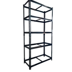 Modern American Style Iron Standing Type Single Tier Gourd Hole Rivet Rack Kitchen <b>Drop</b> Warehouse Storage Rack - Product Image 1