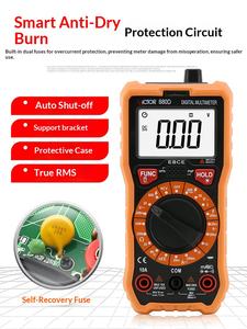 Victory Digitale Multimeter VC890C Hoge Precisie Automatische Intelligente Multifunctionele Elektricien Onderhoudsmeter 1 Jaar 3kg - Product Image 2