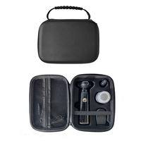 Afeitadora Eléctrica Rotativa de Triple Cuchilla GT-S5, Recargable por USB, Resistente al Agua, para Recortar Barba y Vello Corporal