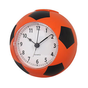 Personnalisé enfants dessin animé <span class=keywords><strong>Football</strong></span> réveil Reloj muet décor à la maison bureau créatif <span class=keywords><strong>Football</strong></span> bureau Table horloge - Product Image 2