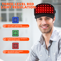 Cappello per Terapia a Luce Rossa Wireless OEM ODM 660nm 850nm Senza Fili