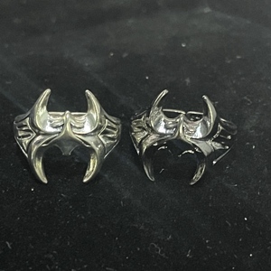 Venta caliente moda Europa Estados Unidos superventas Vintage aleación murciélago anillo personalizado Hip Hop Punk murciélago anillo abierto para hombres - Product Image 6