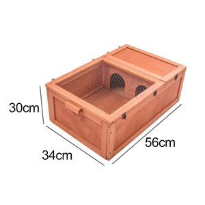 Wood ville Luxus Haustier Lebensraum Haus Natur Holz Eidechse Lebensraum Reptilien Schildkröten käfig Indoor Reptilien Gehäuse - Product Image 3