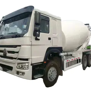 Sinotruk Howo yeni kullanılan beton mikser kamyonu fiyat transit 8m3 12m3 20m3 mobil kendinden yüklemeli beton