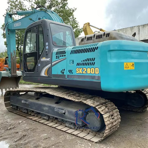 Excavatrice sur chenilles d'occasion KOBELCO Sk200, 26 tonnes, hydraulique, excellent état, moteur et roulement inclus, à vendre - Product Image 1