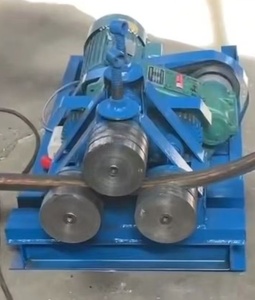 Automatic Wire Beating Circle Bending Machinery and Equipment Steel Winding Machine Flat Iron Rolling Machine - Product Image 1