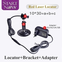 Lot de 5 pièces de 10x30, Module Laser à pois, localisateur de faisceau, pointeur, positionnement Laser rouge, pour l'industrie de machines de marquage Laser