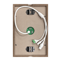 Altavoz Activo de Red IP SIP PoE Thinuna de 2*15W con Micrófono Inalámbrico de 2.4G y Entrada de Respaldo de Voltaje Constante de 100V para Aulas