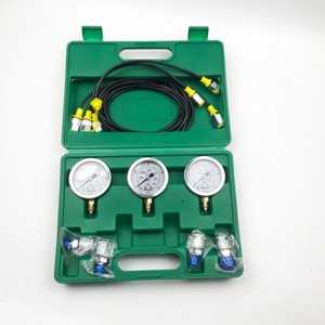 Outils de test hydrauliques portables Ensemble de manomètres hydrauliques pour les machines de construction - Product Image 3