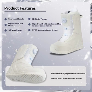 Accesorios Deportivos de Invierno, Botas Transpirables, Cálidas, Térmicas y Antideslizantes para <span class=keywords><strong>Snowboard</strong></span>, Botas para Hombre - Product Image 3