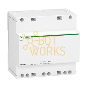 Pour transformateur de puissance A9A15220 - Monophasé, matériau plastique, bobine à double enroulement, neuf - Product Image 1