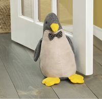 Tissu pingouin porte bouchons en peluche sable lourd doorstopper chambre d'enfants mignon décorations jouet
