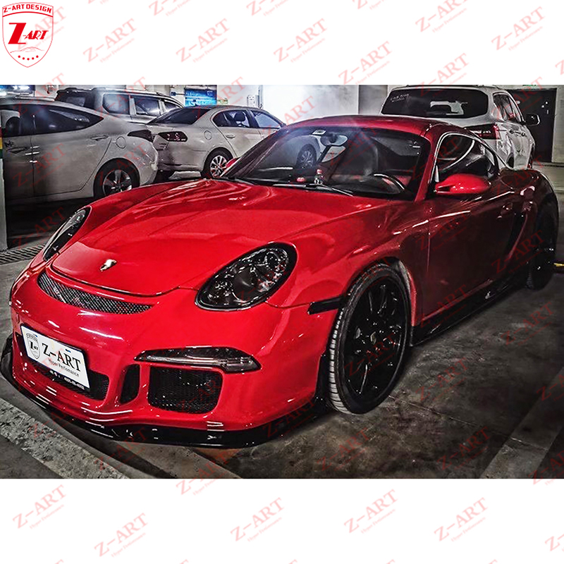 Z-ART 987 GT3 Front Bumper for Porsche Cayman 987 Facelift