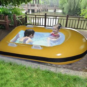 Bote Inflable Waterhan Resistente para Paseos Recreativos en Lagos, Verano, 1-2 Pasajeros, de Vinilo Plástico PVC - Product Image 6