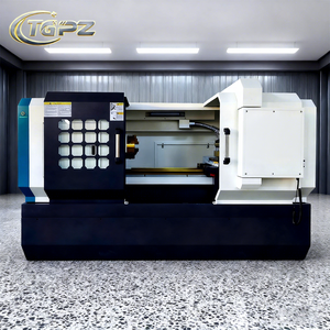 Mesin Bubut <span class=keywords><strong>CNC</strong></span> Flat Bed Bersertifikasi CE CK6140 Sistem Kontrol GSK Presisi Tinggi Multi-Fungsi untuk Pembuatan Part Kompleks - Product Image 3