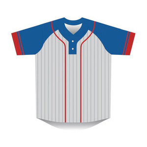Striped Vintage Baseball Jersey Plus Size <b>Heat</b>-Transfer Printed Breathable Moisture Wicking Quick Dry Customizable Wholesale - Product Image 6