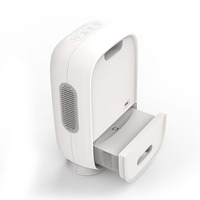 Mini déshumidificateur Peltier ultra-silencieux avec pré-filtre lavable pour purifier l'air