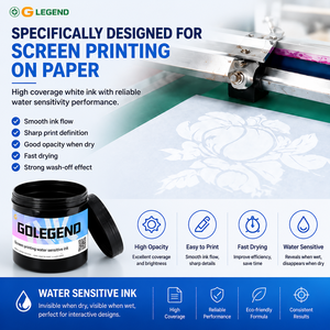 <span class=keywords><strong>Encre</strong></span> magique sensible à l'eau pour sérigraphie, <span class=keywords><strong>encre</strong></span> activée par l'eau pour tapis <span class=keywords><strong>de</strong></span> <span class=keywords><strong>dessin</strong></span> aquatique pour enfants, livre <span class=keywords><strong>de</strong></span> bain réversible blanc à coloré - Product Image 6