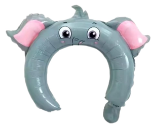 Promotional <b>Small</b> Gift Cute Cartoon Headband <b>Balloon</b> Various Styles Animal Headband Foil <b>Balloons</b> Children's Headwear - Product Image 3