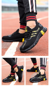 Vendita calda scarpe di sicurezza sportive da <span class=keywords><strong>uomo</strong></span> lavoro per donna scarpe da ginnastica in acciaio con punta <span class=keywords><strong>uomo</strong></span> industriale lavoro Sefety leggero e confortevole - Product Image 5