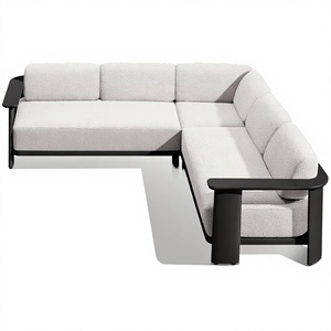 Ensembles <span class=keywords><strong>de</strong></span> canapés modulaires <span class=keywords><strong>de</strong></span> luxe en <span class=keywords><strong>aluminium</strong></span> pour l'extérieur, pour hôtel, appartement, villa, patio - Product Image 1
