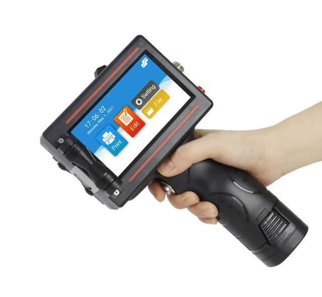 D10 600dpi 12.7mm Multipurpose Smart Handheld Portable New Inkjet Printer for Sublimation