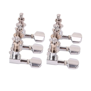 Bán Buôn Nhà Máy Trực Tiếp 6 Bạc Mạ Kim Loại Đầy Đủ Kèm Theo Điện Guitar Tuner Pegs Chất Lượng Cao Điều Chỉnh - Product Image 1