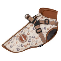 Accessoires pour chats Gilet d'hiver Veste pour animaux de compagnie Manteau imperméable pour chien Harnais de créateur en usine Vêtements pour chiens