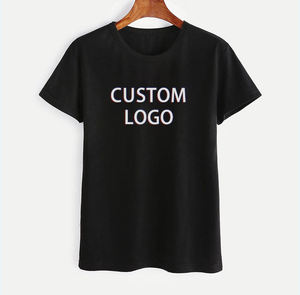 2025 avec impression logo d'impression personnalisé unisexe surdimensionné pas cher coton T-shirt marque transferts de chaleur brodé hommes femmes T-shirt - Product Image 1