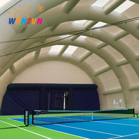 Winsun Giant Tente gonflable de sport de taille personnalisée avec couverture et portes