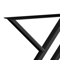 Nouveau Style Z Forme Pieds De Fer Pour Tables Base En Métal Pour Tables À Manger Bureau Bureau